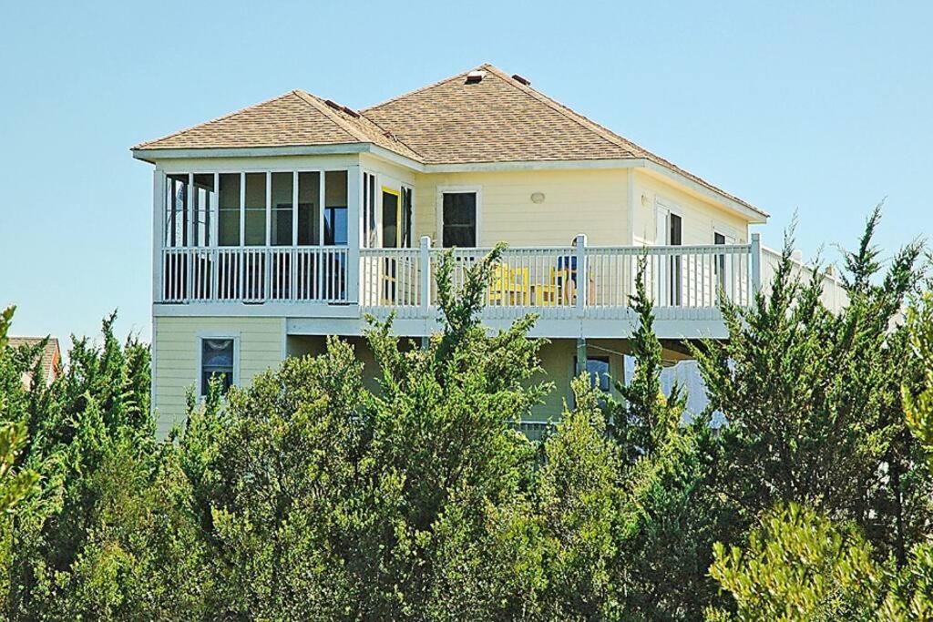 Lake Front Modern Beach House-Hatteras Island Avon Bagian luar foto