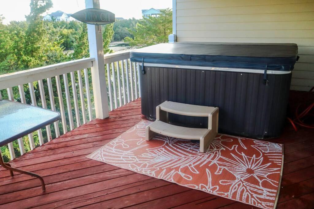 Lake Front Modern Beach House-Hatteras Island Avon Bagian luar foto